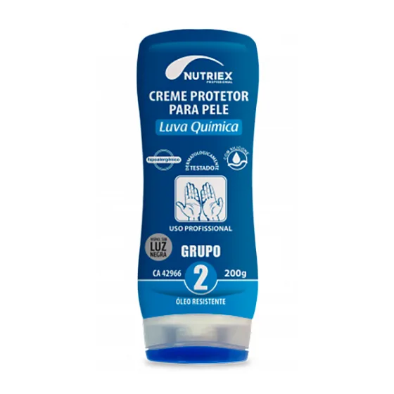 Creme Protetor Para Pele Nutriex 200g Luva Química Grupo 2
