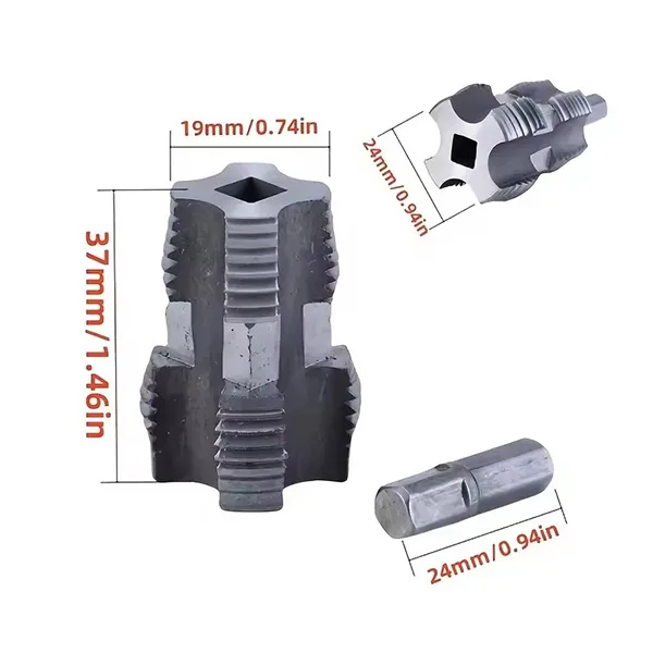 Abridor de Rosca Interna 1/2 e 3/4 Tubo de Água PVC - Imagem 4