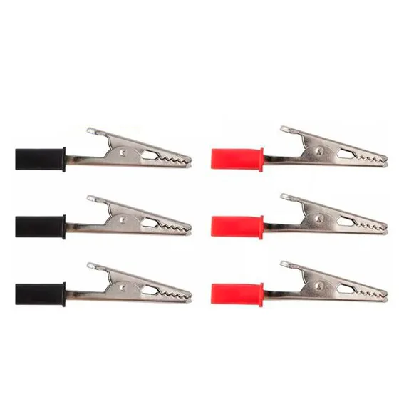 Garra De Jacaré Clips Para Terminais Elétricos 6 Peças CB2524