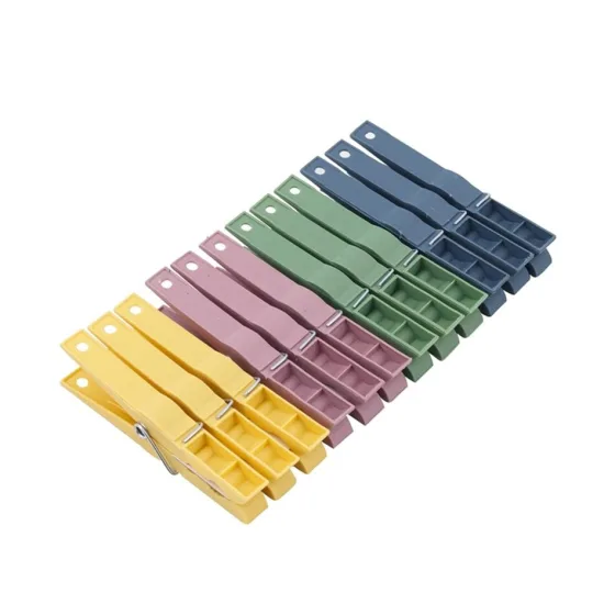 Pregador de Roupa Colorido 12 Peças Plástico Sanremo