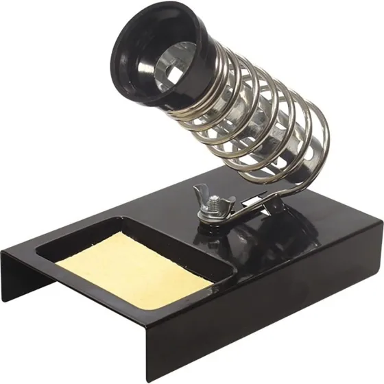 Suporte Para Ferro Soldar Hikari Com Esponja Vegetal