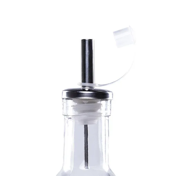 Azeiteiro e Vinagreiro de Vidro Quadrado Square 300ml Euro - Imagem 2