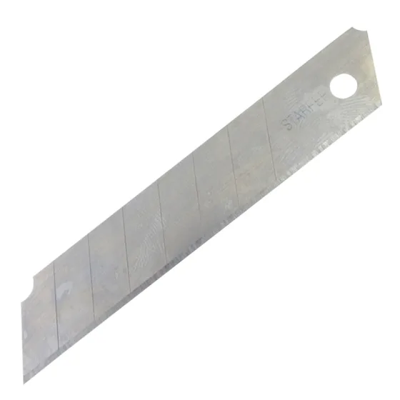 Lâmina Para Estilete 10 Unidades 18 x 0,37 mm Starfer