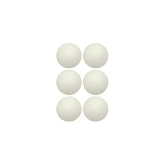 Bola de Ping Pong 6 Unidades Branca Tênis de Mesa