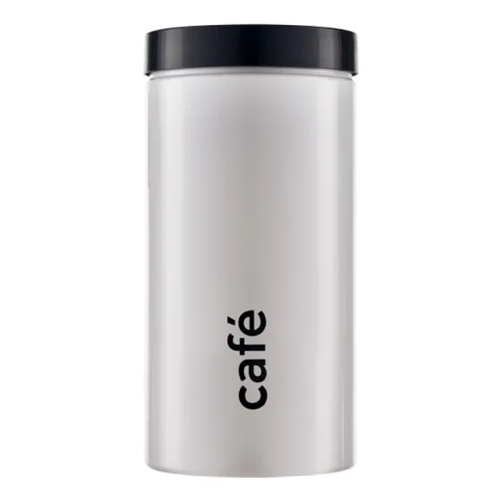 Pote para Mantimentos Pó de Café 2000ml Branco