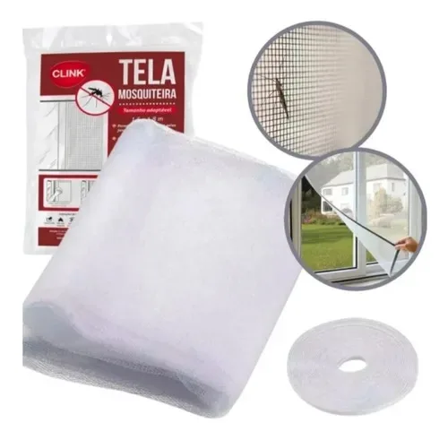 Tela Mosquiteira para Janela Ajustável 150x180cm CK1619
