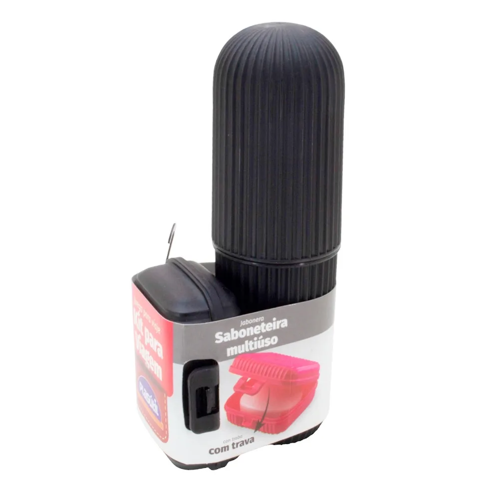 Kit P/ Viagem Porta Escova de Dente Multiuso e Saboneteira - Imagem 6
