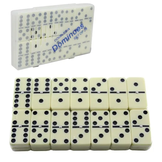 Dominó Tipo Osso 50x25x10mm No Estojo