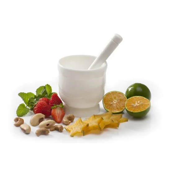 Kit Pilão C/ Socador Multiuso Caipirinha e Temperos