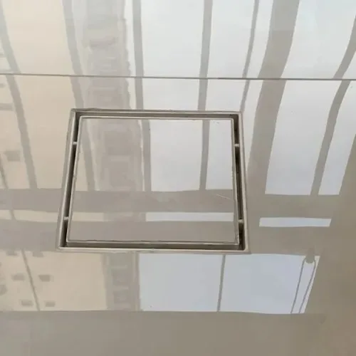 Ralo Invisivel 15 X 15 Quadrado Branco Deplasti - Imagem 3