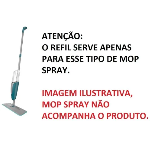 Kit Com 2 Refil Mop Spray Flash Limp 7800 - Imagem 2