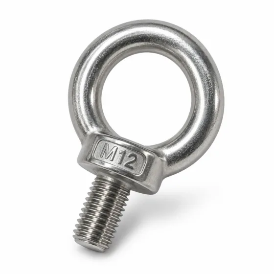 Parafuso Olhal M12 Aço Inox 304 Rosca Macho