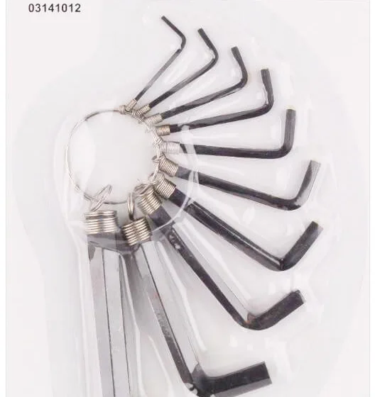 Chave Allen Hexagonal Starfer de 1,5 a 10mm Jogo com 10 Peças