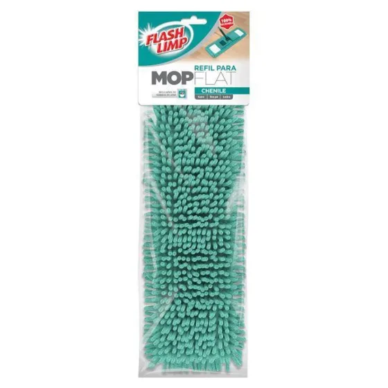 Refil para Mop Flat Chenile 7633 Flash Limp