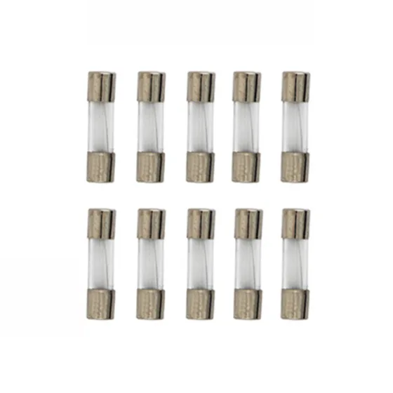 Kit 10 Fusível de Vidro Automotivo 5A 10A 15A 20A 25A