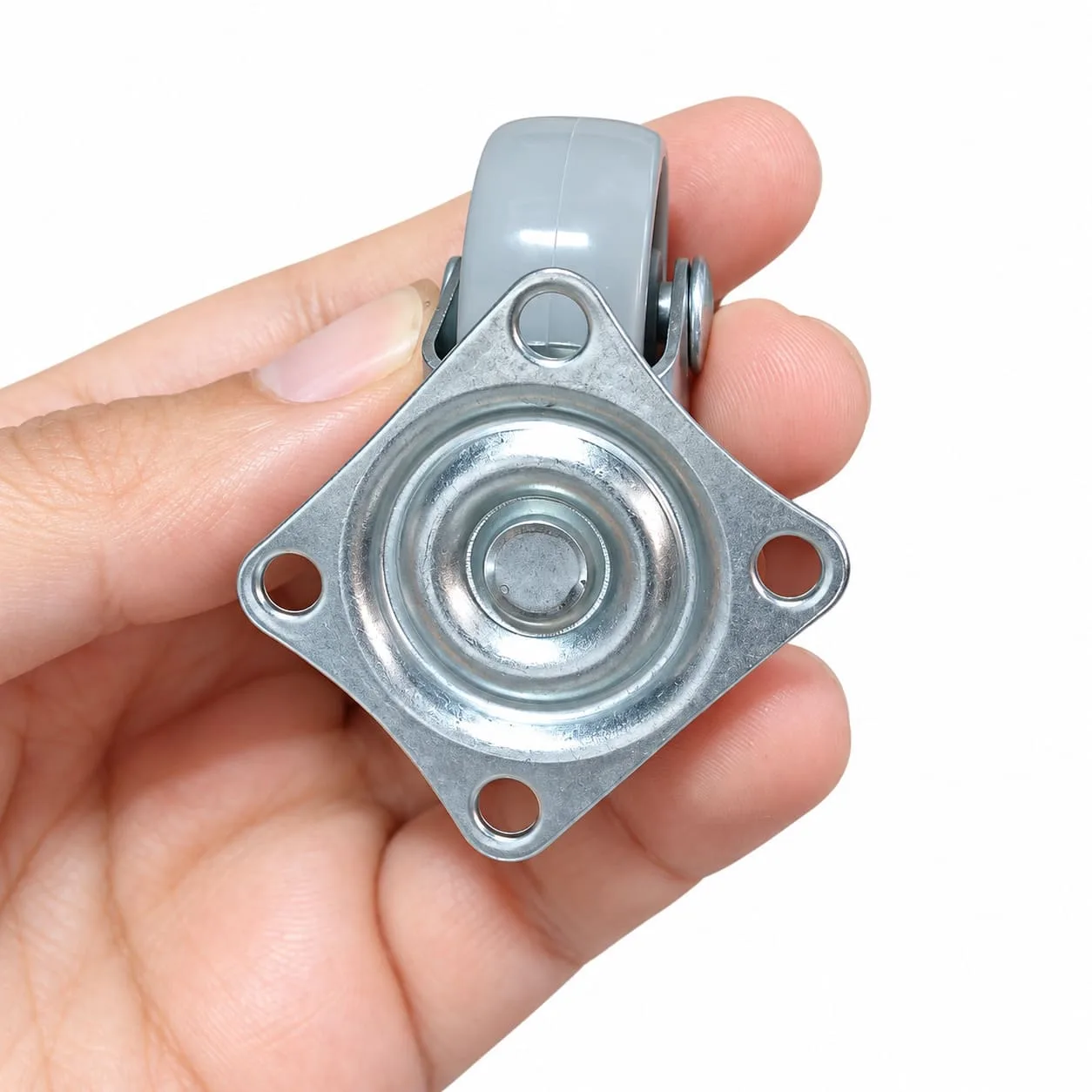 Kit 4 Rodízios Giratórios 360° 32mm com Placa para Móveis - Imagem 6