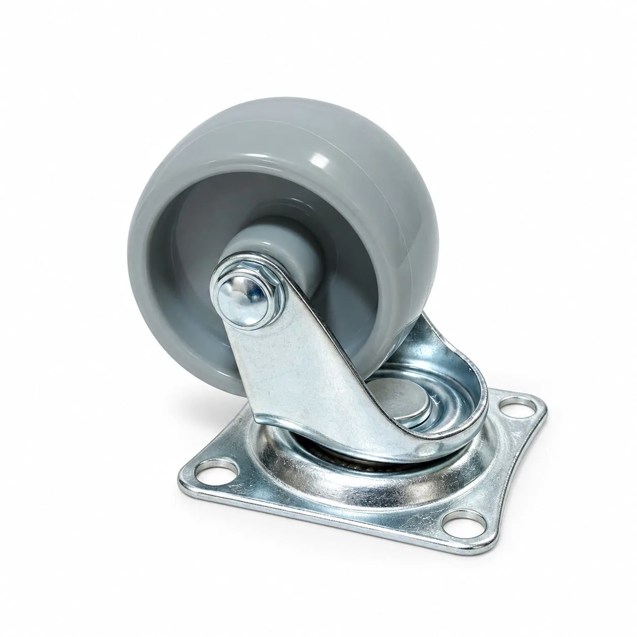 Kit 4 Rodízios Giratórios 360° 32mm com Placa para Móveis - Imagem 7