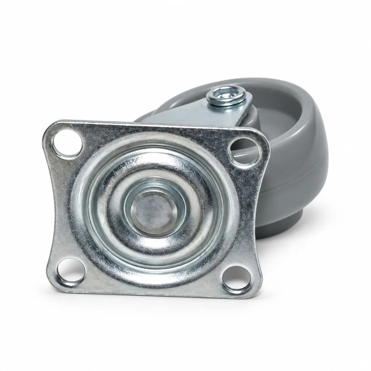 Kit 4 Rodízios Giratórios 360° 32mm com Placa para Móveis - Imagem 8